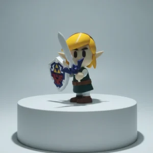 3d baskı kız savaşçı.