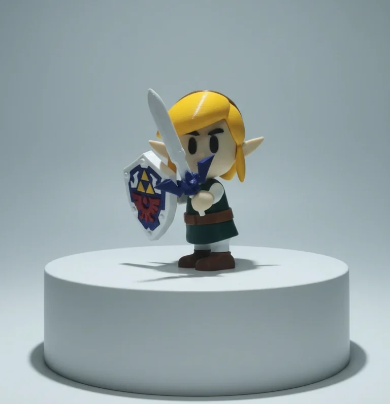 3d baskı kız savaşçı.