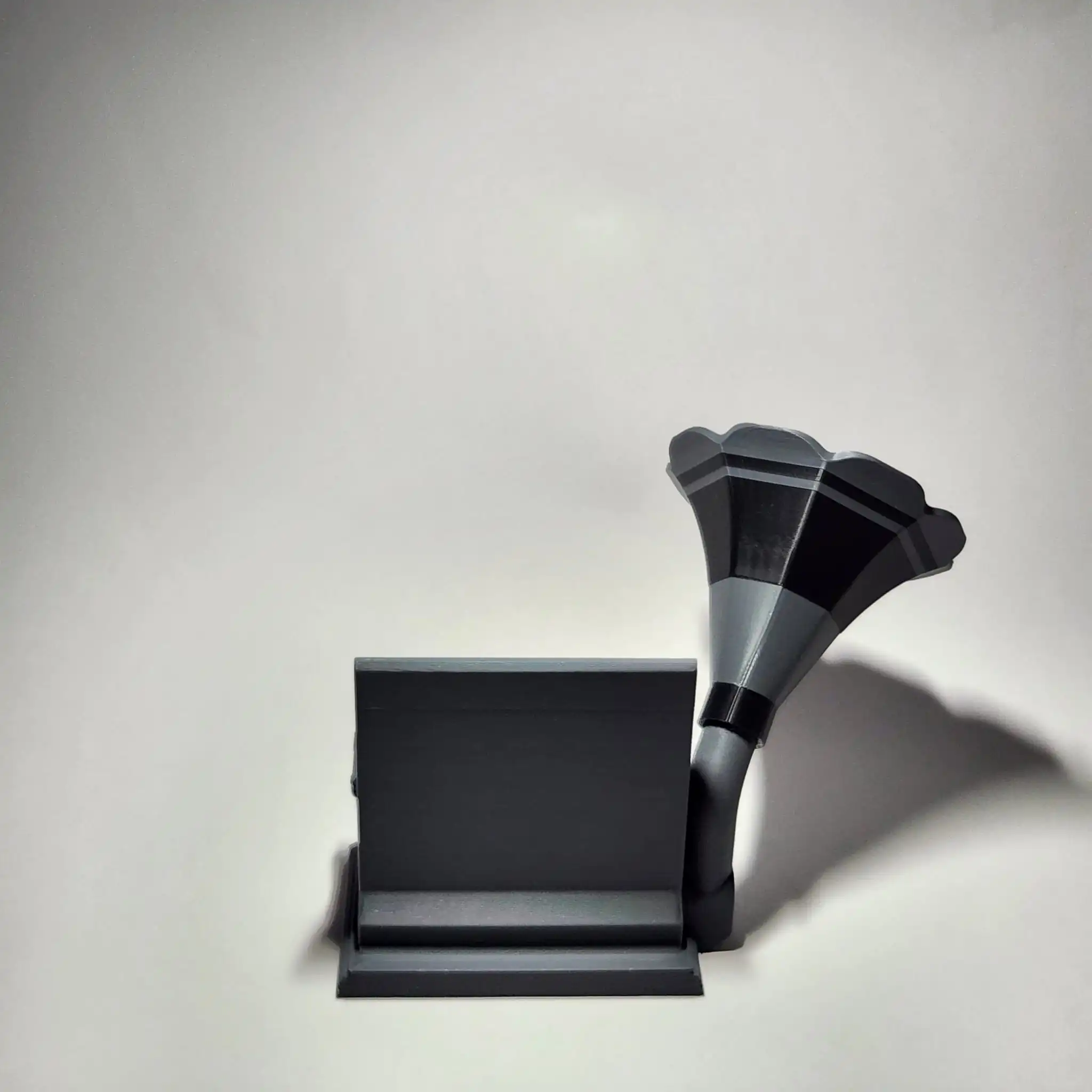 Kişiye özel gramafon standı.